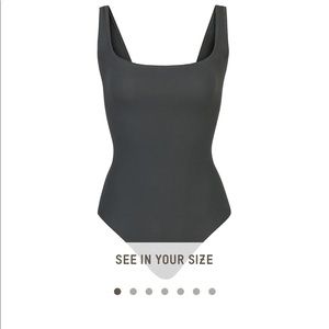 SKIMS Cotton Rib Bodysuit